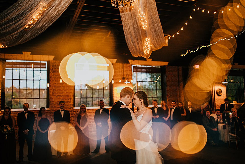 couple during their first dance